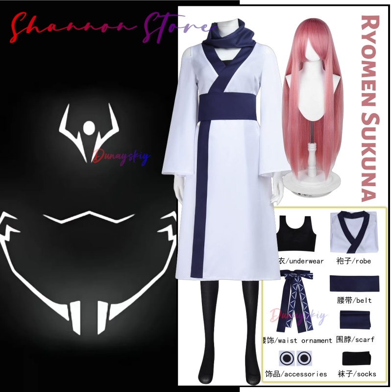 Women'S Accessories Clothing - Ryomen Sukuna Cosplay ssississi 상s Roupas