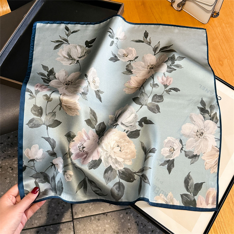 100% lenço de seda bandana fem - Silk Scarf Square avaliação e preço