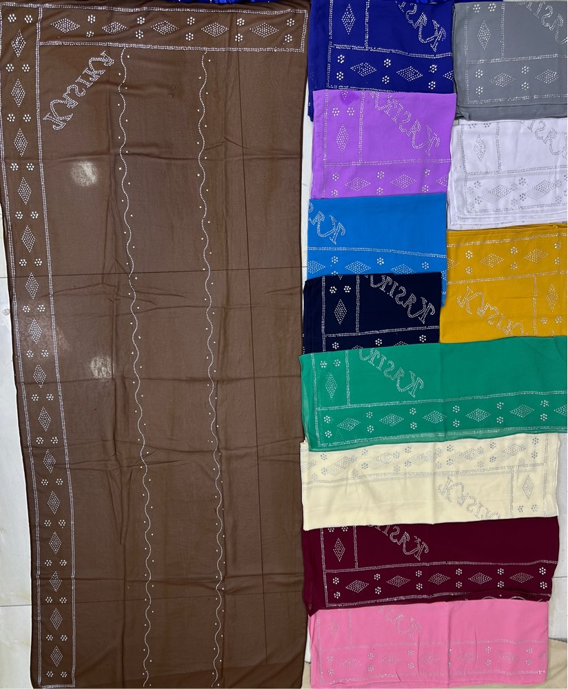 2026 Novo Lenço Hijab de Chiff - Women Accessories Dubai avaliação e preço