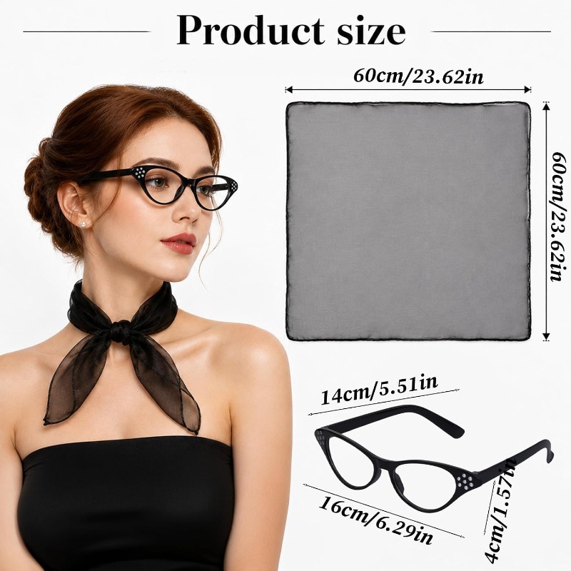 2 Peças Acessórios Anos 50 par - Women'S Accessories In The 1950S avaliação e preço